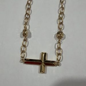 Collar Cinco Tréboles de Nácar – Oro 14K
